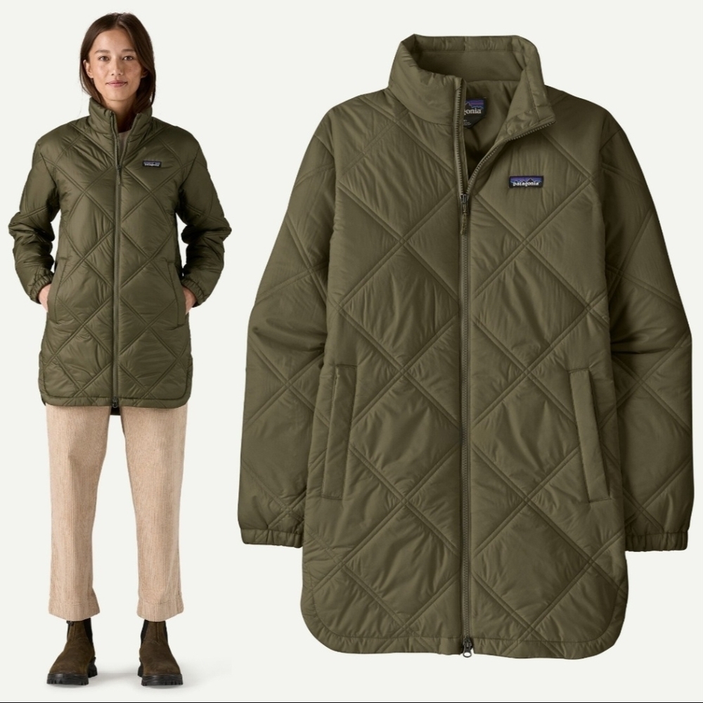 Patagonia Pine Bank Insulated Parka - Basin Green